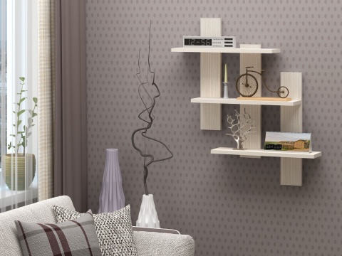 Полка Настенная №2/Разные Цвета