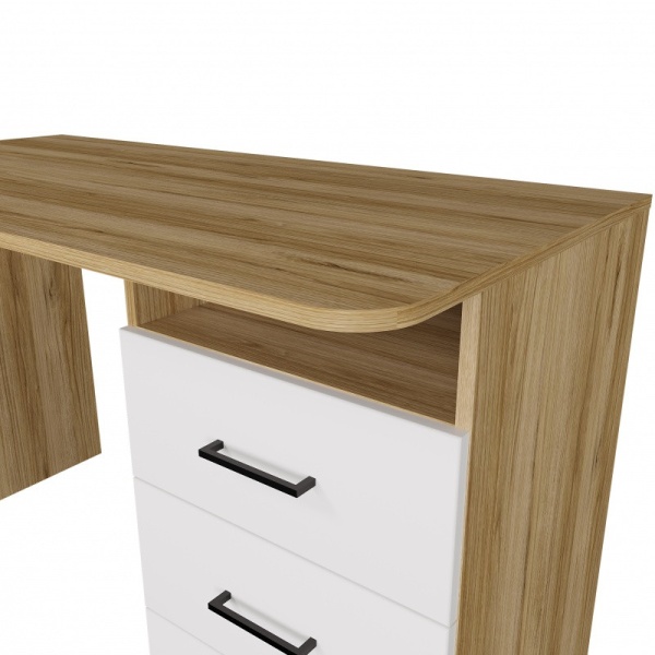 Стол Ницца МДФ 1200/3 ящика (Ш-1200 х В-750 х Г-596 мм)/Разные Цвета