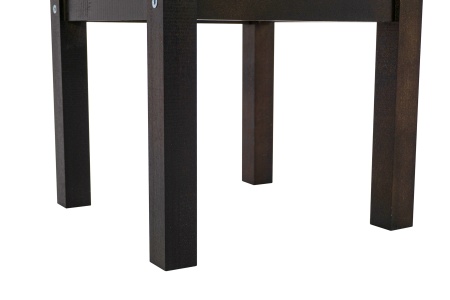 Табурет на прямых ножках массив венге